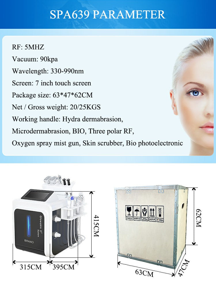 SPA 639 HydraFacial Machines 10 in 1