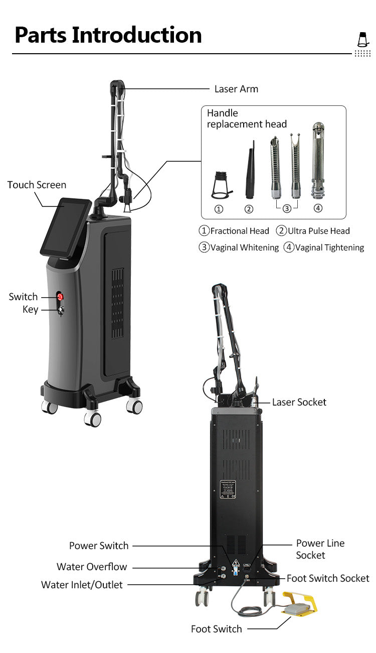 BG862 CO₂ Fractional Laser Machine