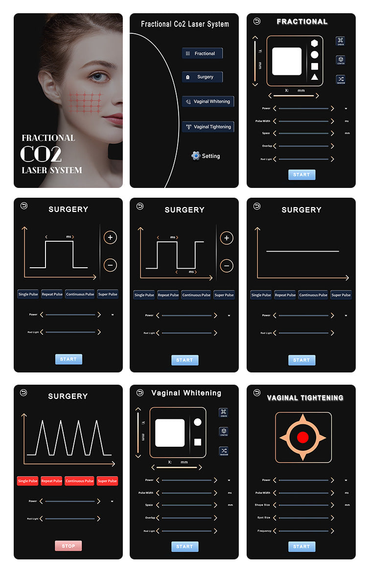 BG862 CO₂ Fractional Laser Machine