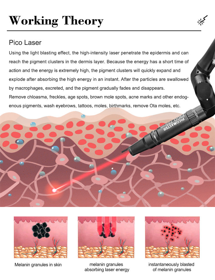 PL268 Picosecond beauty machine / Long Pulse Laser Systems