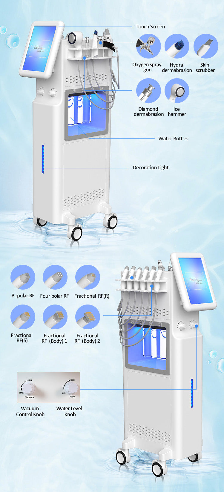 SPA M39 HydraFacial Machines 11 in 1